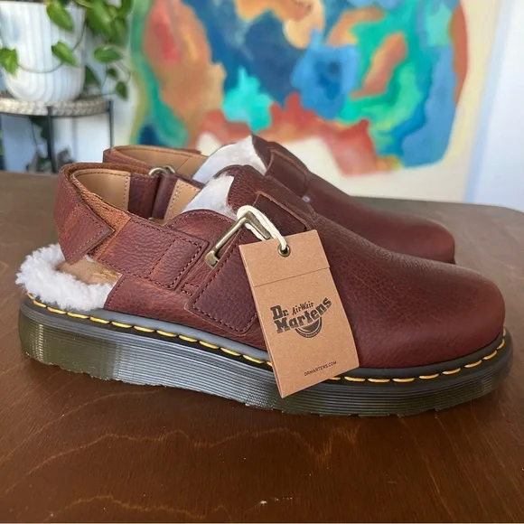 Dr. Martens Jorge Brando Shearling-Lined Sandals - Picture 6 of 6